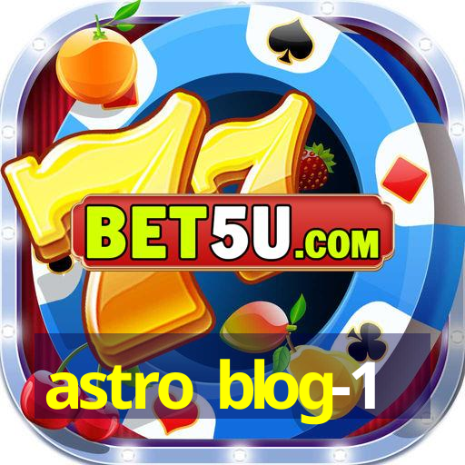 astro blog